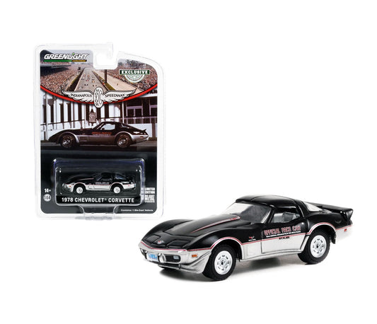 1978 Chevrolet Corvette "62nd Annual Indianapolis 500 Mile Race Official Pace Car" Hobby Exclusive - Greenlight - Scala 1/64