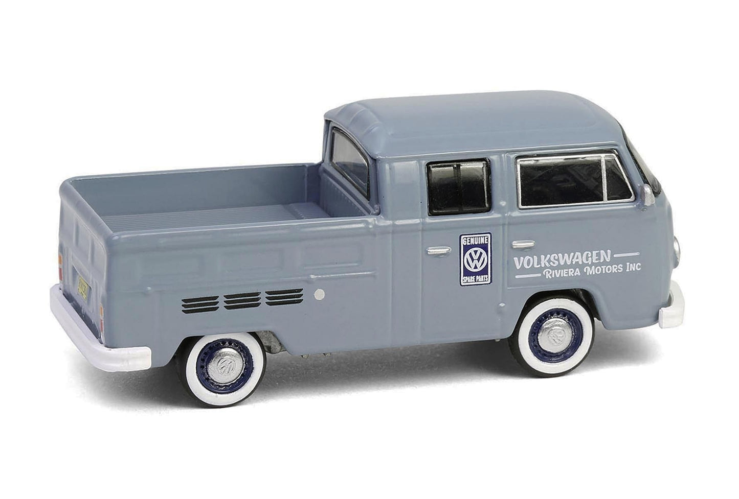 1978 Volkswagen Type 2 Double Cab Pickup Truck "Volkswagen Service" - Club V-Dub - Greenlight - Scala 1/64