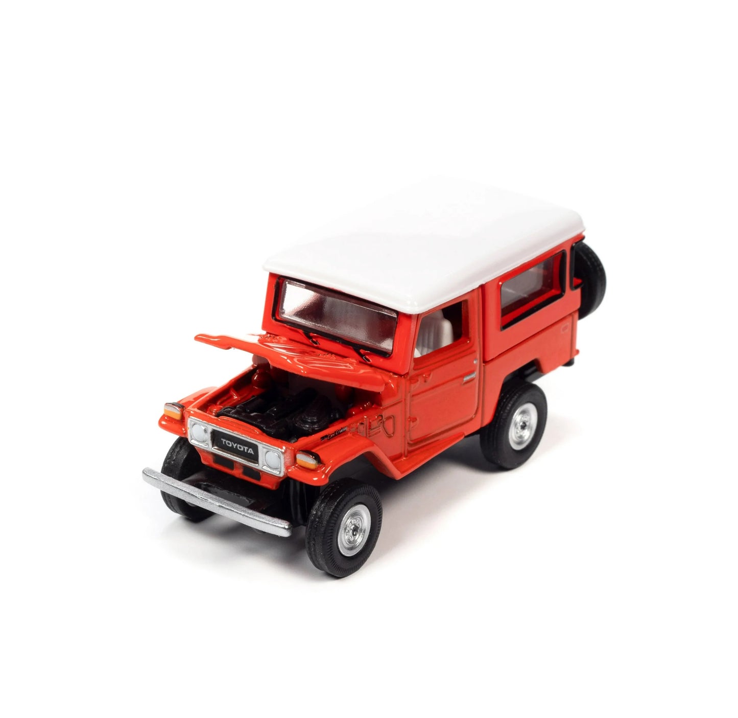 1980 Toyota Land Cruiser Red "Godzilla vs. King Ghidorah" (1991) Movie - Johnny Lightning - Scala 1/64