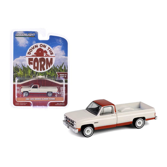 1981 GMC Sierra Classic K2500 - Down on the Farm Series - Greenlight - Scala 1/64