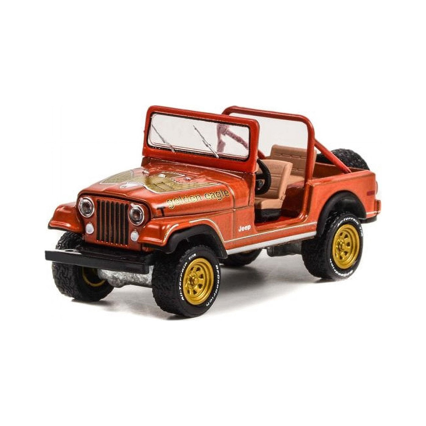 1981 Jeep  CJ-7 Golden Eagle - Series All Terrain - Greenlight - Scala 1/64