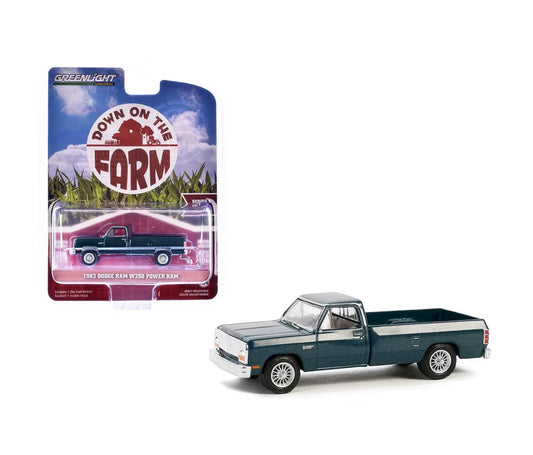 1982 Dodge Ram W250 Power Ram - Down on the Farm Series - Greenlight - Scala 1/64