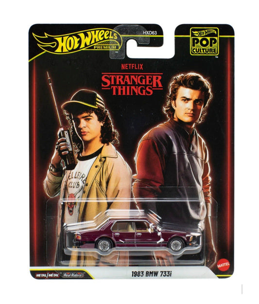 1983 BMW 733i Stranger Things - Hot Wheels Premium - Scala 1/64