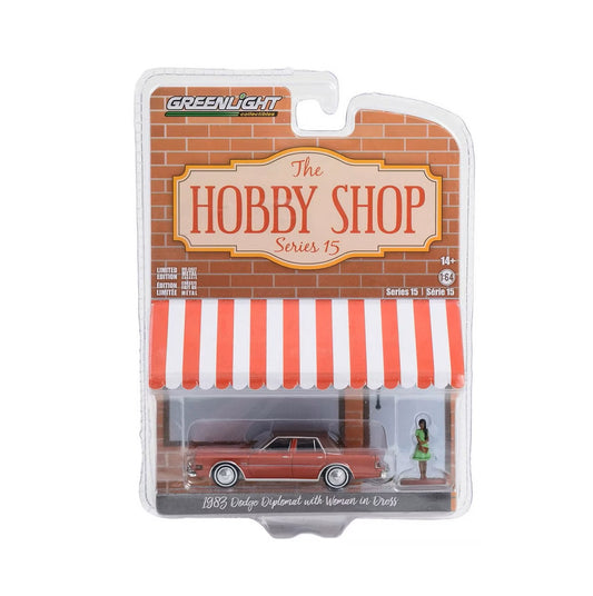 Chevrolet Tahoe LT 2022 Edición Texas con Hombre en Traje Serie Hobby Shop - Greenlight - Escala 1/64