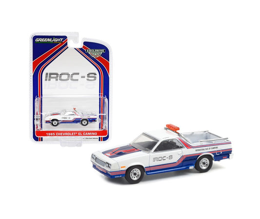 1985 Chevrolet El Camino SS Pickup Pace Truck IROC-S "International Race of Champions" - Greenlight - Scala 1/64