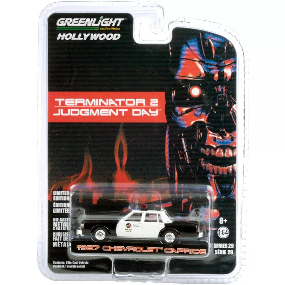 1987 Chevrolet Caprice "Metropolitan Police" Terminator 2 Judgment Day - Greenlight - Scala 1/64