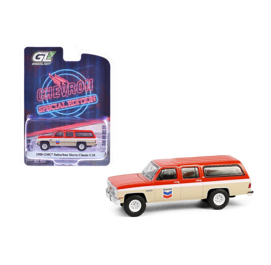1988 GMC Suburban Sierra Classic C10 "Chevron Special Edition" - Greenlight - Scala 1/64