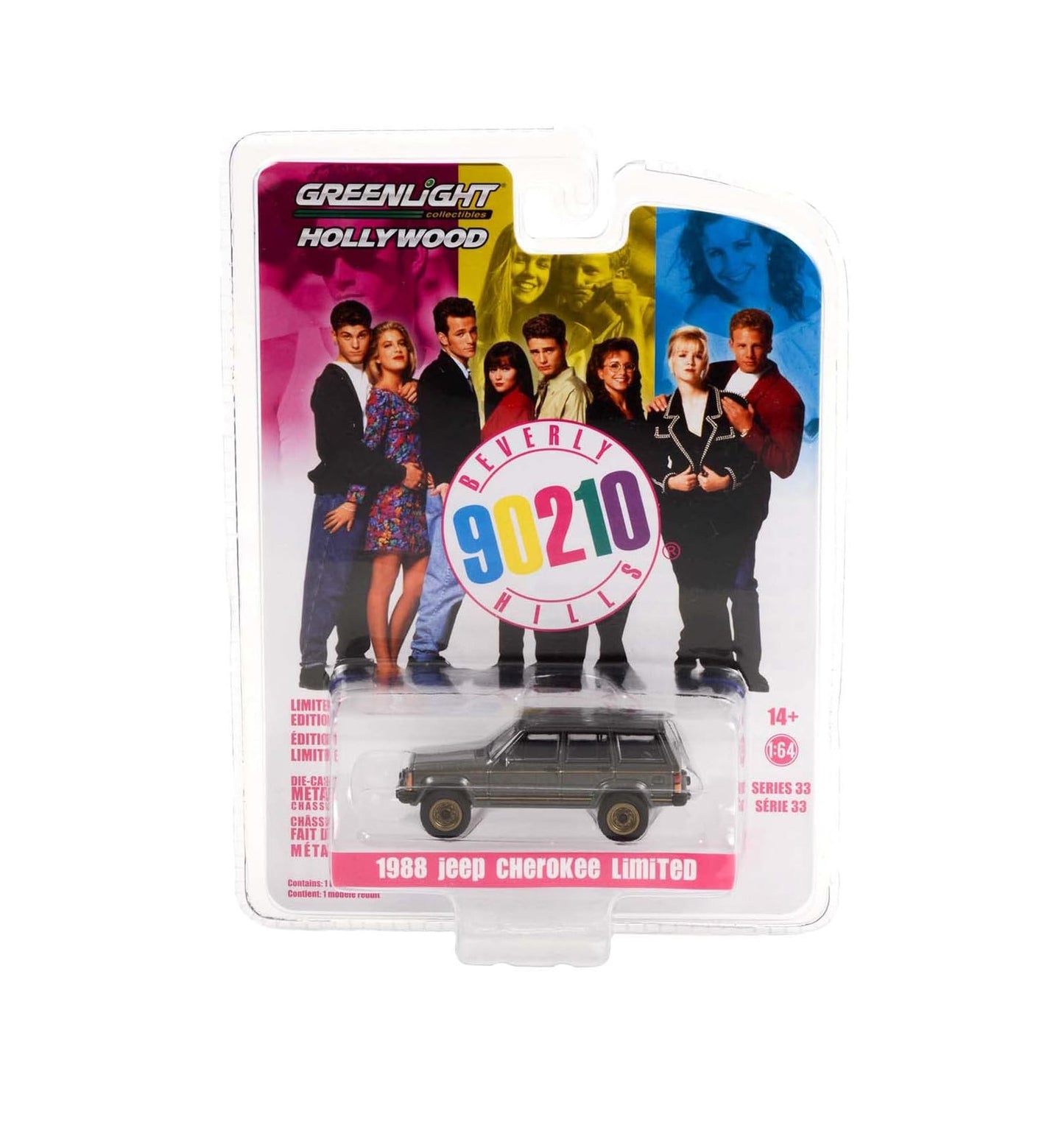 1967 Jeep Jeepster Ace Ventura - Greenlight - Serie Hollywood escala 1/64