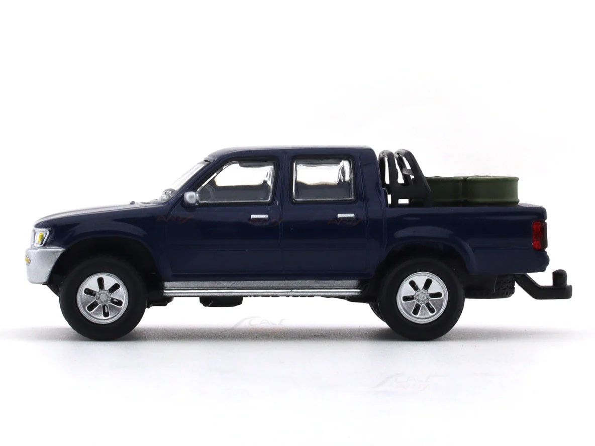 Toyota Hilux 1993 Blue - JKM - Scala 1/64