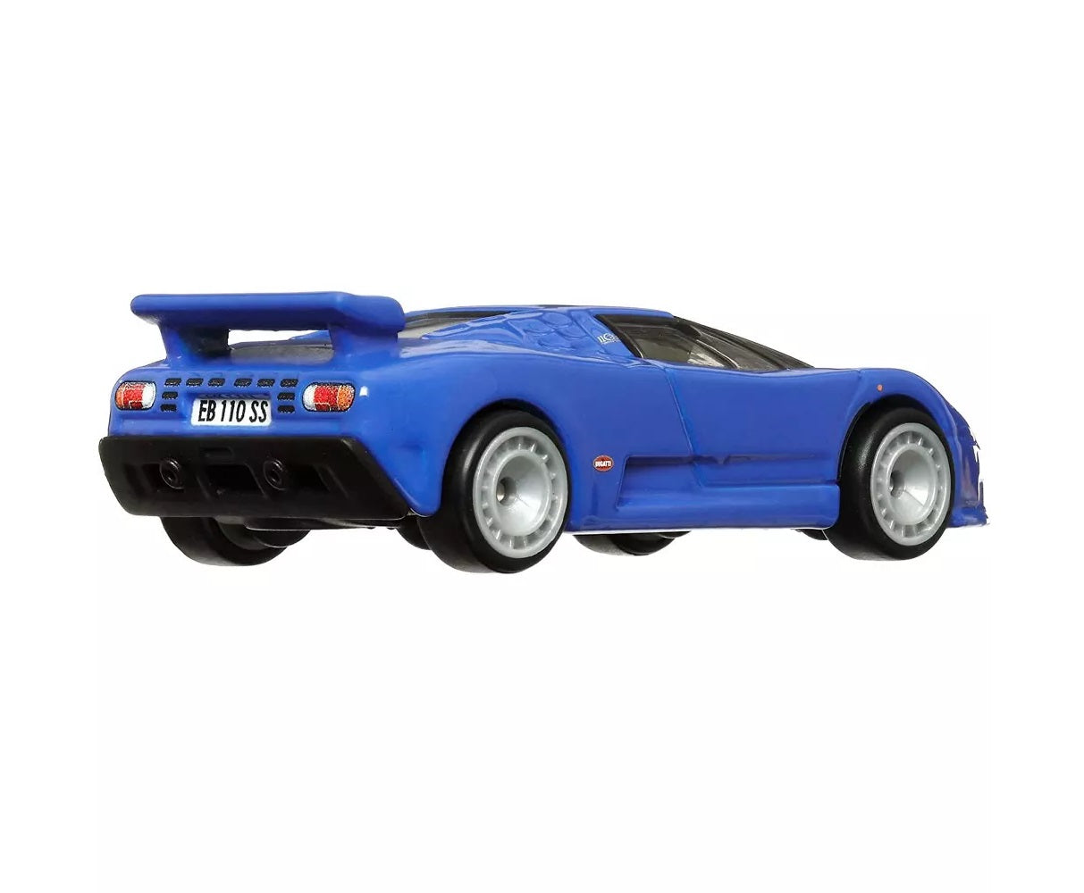 1994 Bugatti EB110 Blue Exotic Envy - Series Car Culture - Hot Wheels Premium - Scala 1/64