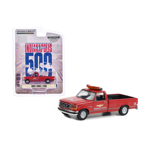 1994 Ford F-250 Pickup "78th Annual Indianapolis 500 Mile Race Official Truck" - Greenlight - Scala 1/64