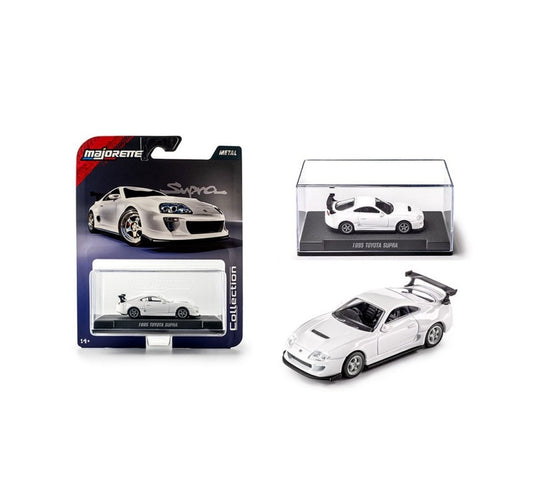 1995 Toyota Supra White Series Collection - Majorette - Scala 1/64
