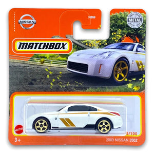 2003 Nissan 350Z White - Matchbox - Scala 1/64 Circa