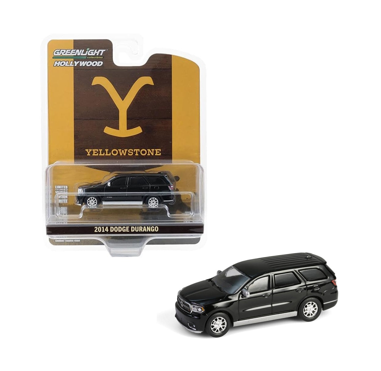 2014 Dodge Durango Yellowstone TV Series - Greenlight - Scala 1/64