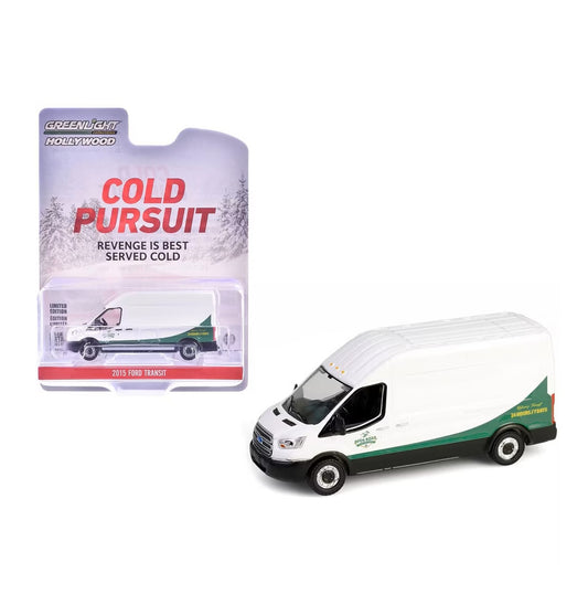 2015 Ford Transit Van "Cold Pursuit" 2019 Movie - Hollywood Series - Greenlight - Scala 1/64