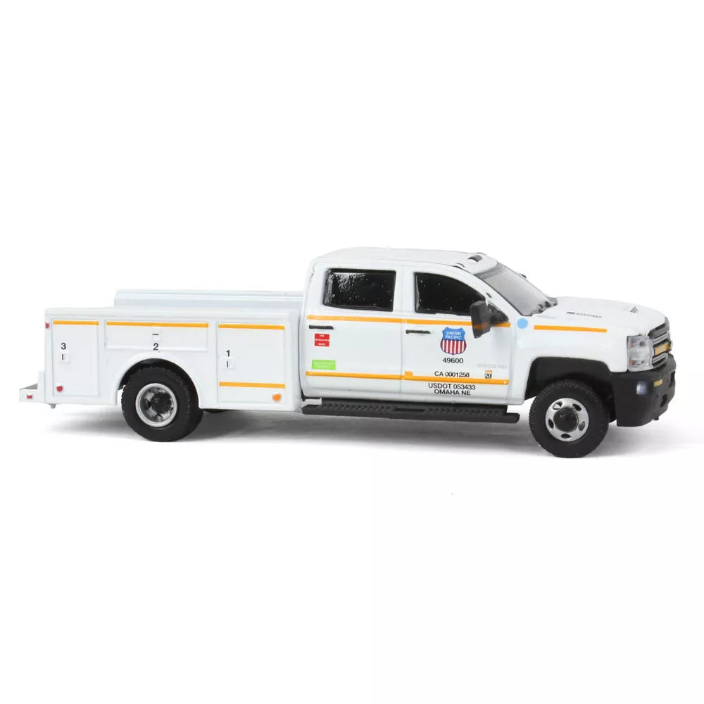 2018 Chevrolet Silverado 3500 Service Bed Pickup - Dually Drivers Series - Greenlight - Scala 1/64