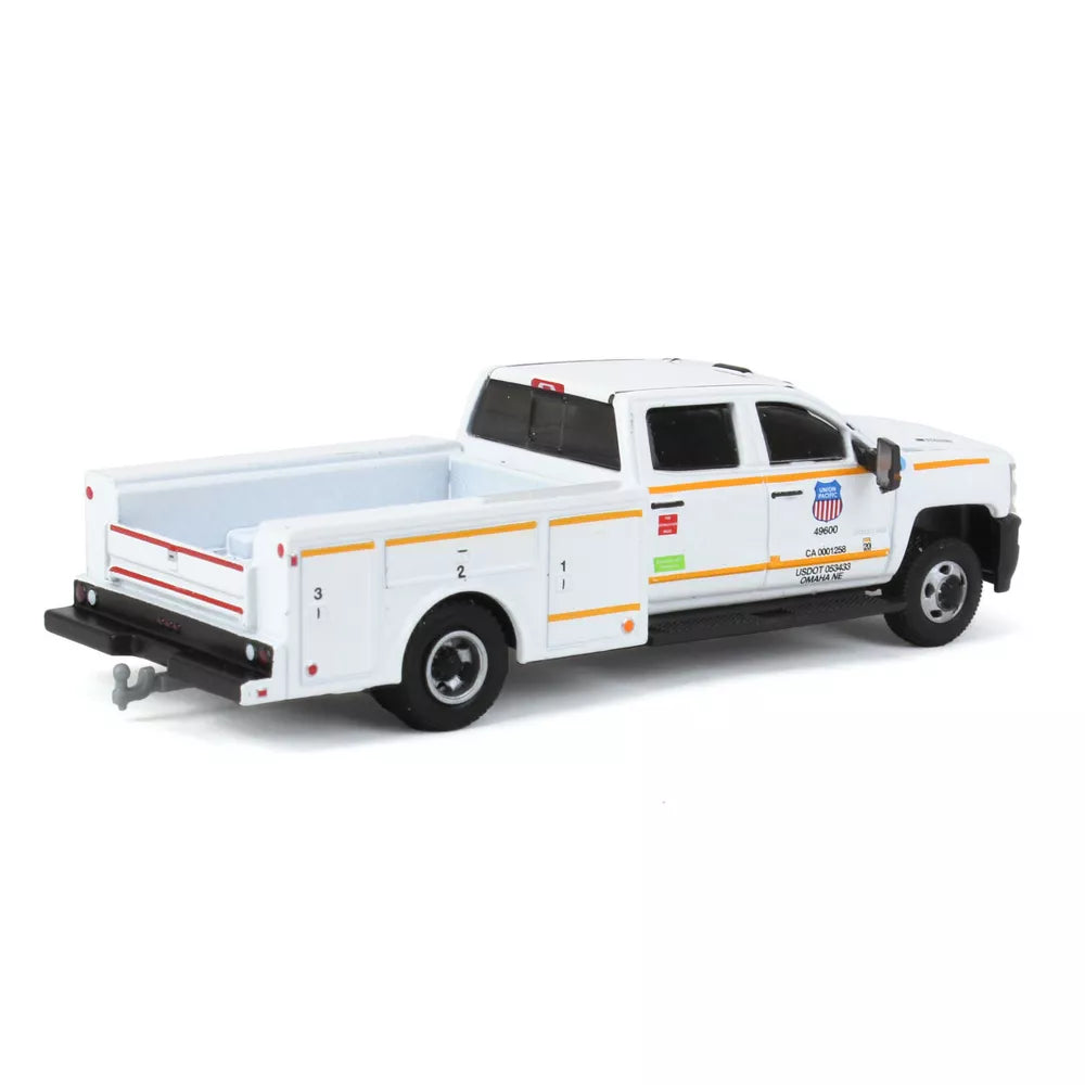 2018 Chevrolet Silverado 3500 Service Bed Pickup - Dually Drivers Series - Greenlight - Scala 1/64