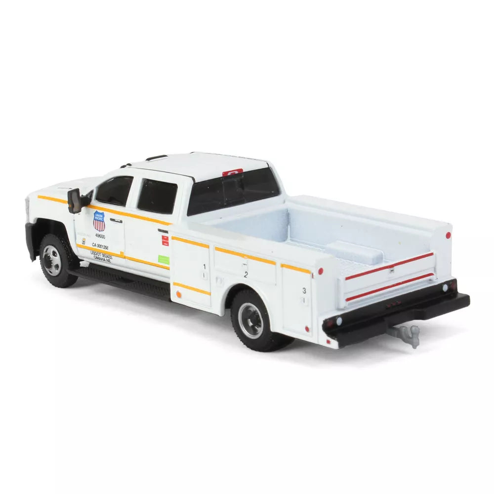 2018 Chevrolet Silverado 3500 Service Bed Pickup - Dually Drivers Series - Greenlight - Scala 1/64