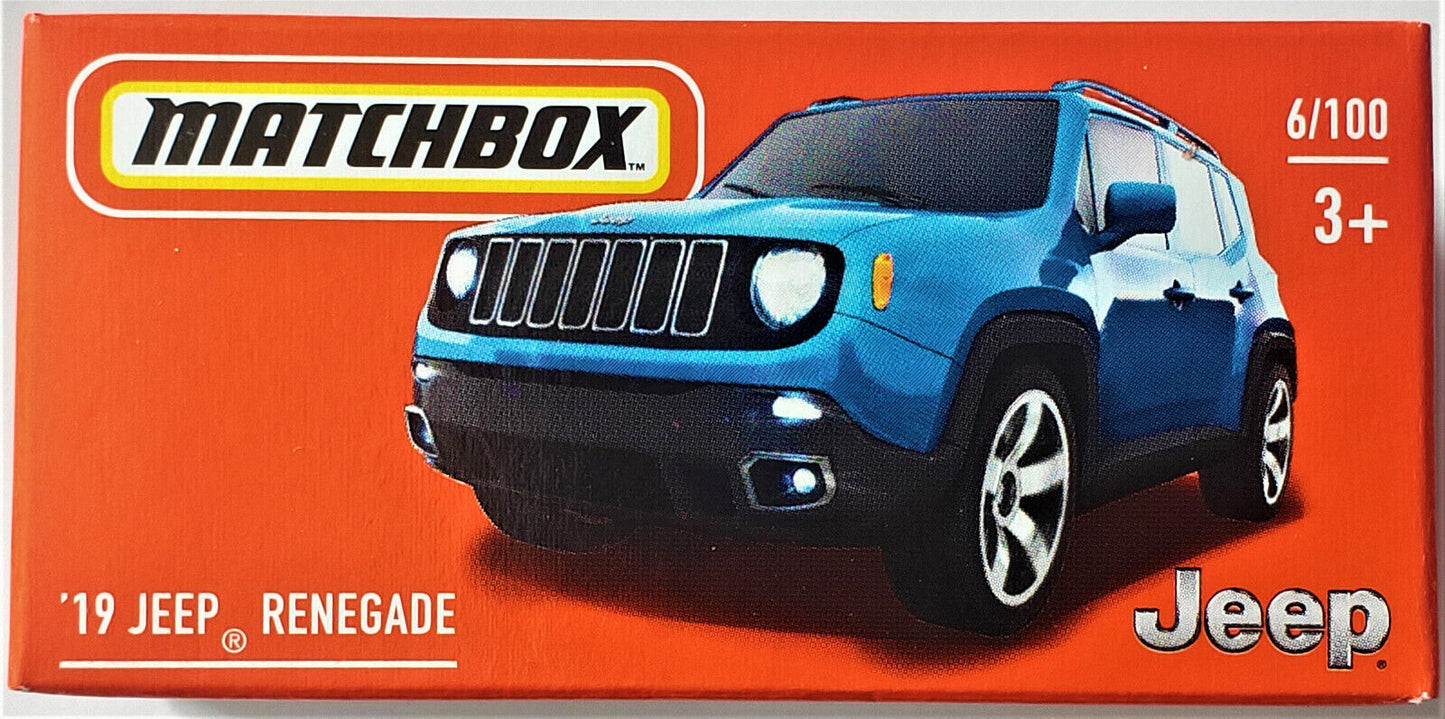 Jeep Renegade 2019 #06 - Matchbox - Scala 1/64 Circa