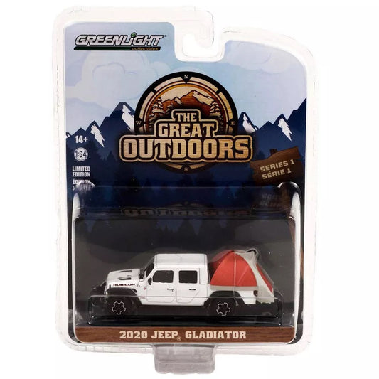 2021 Jeep Gladiator High Altitude Series The Great Outdoors - Greenlight - Escala 1/64