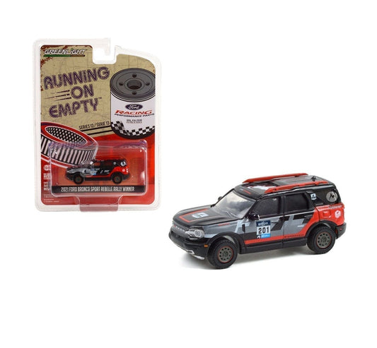 2021 Ford Bronco Sport #201 Rebelle Rally Winner Series Running On Empty - Greenlight - Scala 1/64