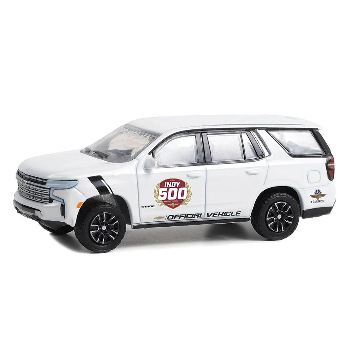 Chevrolet Tahoe 2022 Vehículo Oficial Indy 500 - Greenlight - Escala 1/64