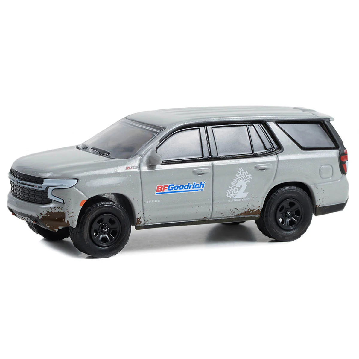 Chevrolet Tahoe Z71 2022 BF Goodrich - Serie Greenlight Collar Azul - Escala 1/64