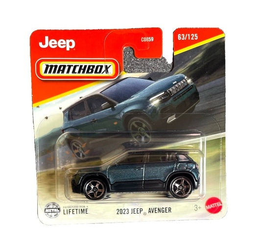 2023 Jeep Avenger #63 - Matchbox - Scala 1/64 Circa
