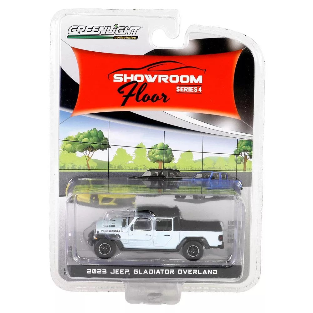 2023 Jeep Gladiator Overland Light Blue - Greenlight - Scala 1/64