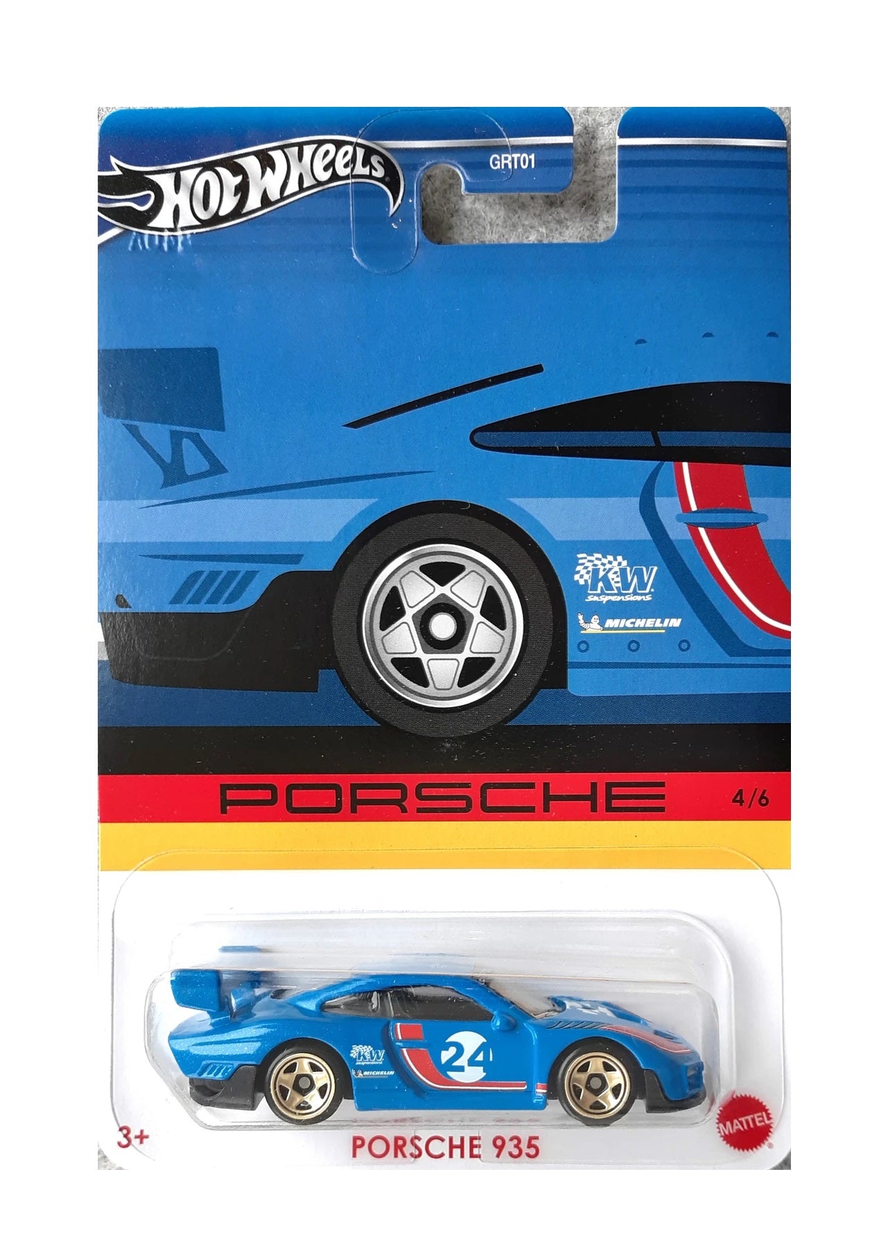 2024 Set completo di 5 modelli Porsche - Hot Wheels - Scala 1/64