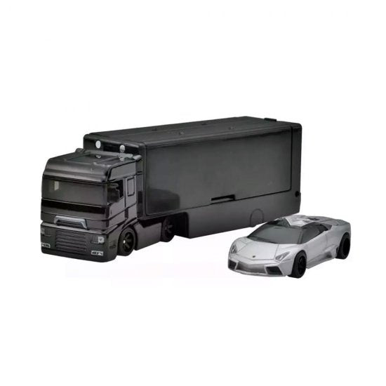 Lamborghini Reventon Roadster + Flipsider Hauler - Series Car Culture Team Transport - Hot Wheels Premium - Scala 1/64