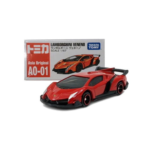 Lamborghini Veneno Red - Takara Tomy Tomica - Scala 1/67