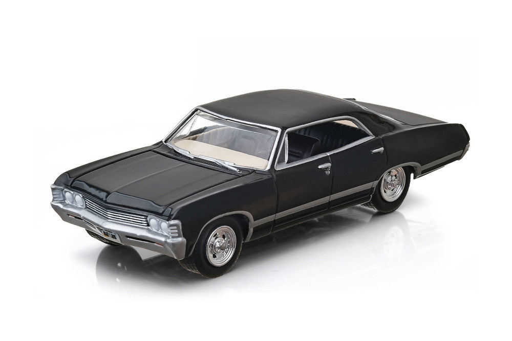 1967 Chevrolet Impala Sport Sedan Tuxedo Black - Greenlight - Scala 1/64