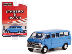 Ford Club Wagon 1972 Blue Starsky & Hutch TV Series - Greenlight - Scala 1/64