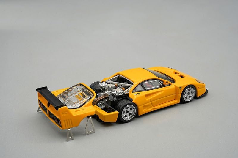 Ferrari F40 LM 1996 Yellow - Tecnomodel - Scala 1/64 TM6401B