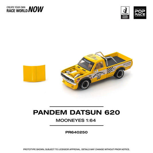 Pandem Datsun 620 Mooneyes - Pop Race - Scala 1/64 PR64-250