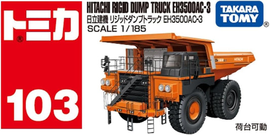 Hitachi Rigid Dump Truck EH3500AC-3 - Takara Tomy Tomica - Scala 1/185