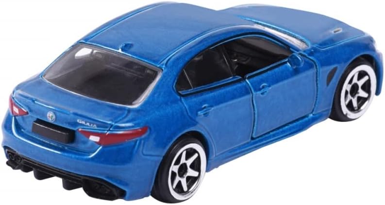 Alfa Romeo Giulia Quadrifoglio Blue - Majorette - Scala 1/64