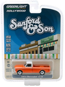 Chevrolet C-10 1971 Orange Sanford and Son TV Series - Greenlight - Scala 1/64