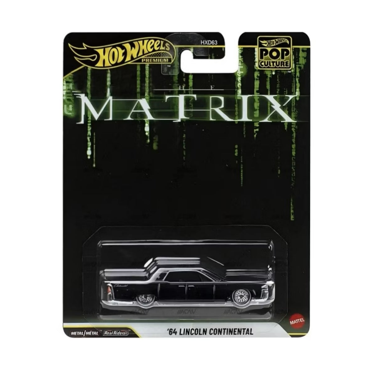 '64 Lincoln Continental Matrix - Hot Wheels Premium - Scala 1/64