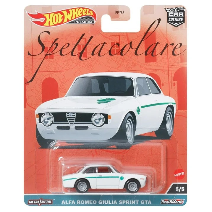 Set 5 Modellini Hot Wheels Series Spettacolare - Hot Wheels - Scala 1/64