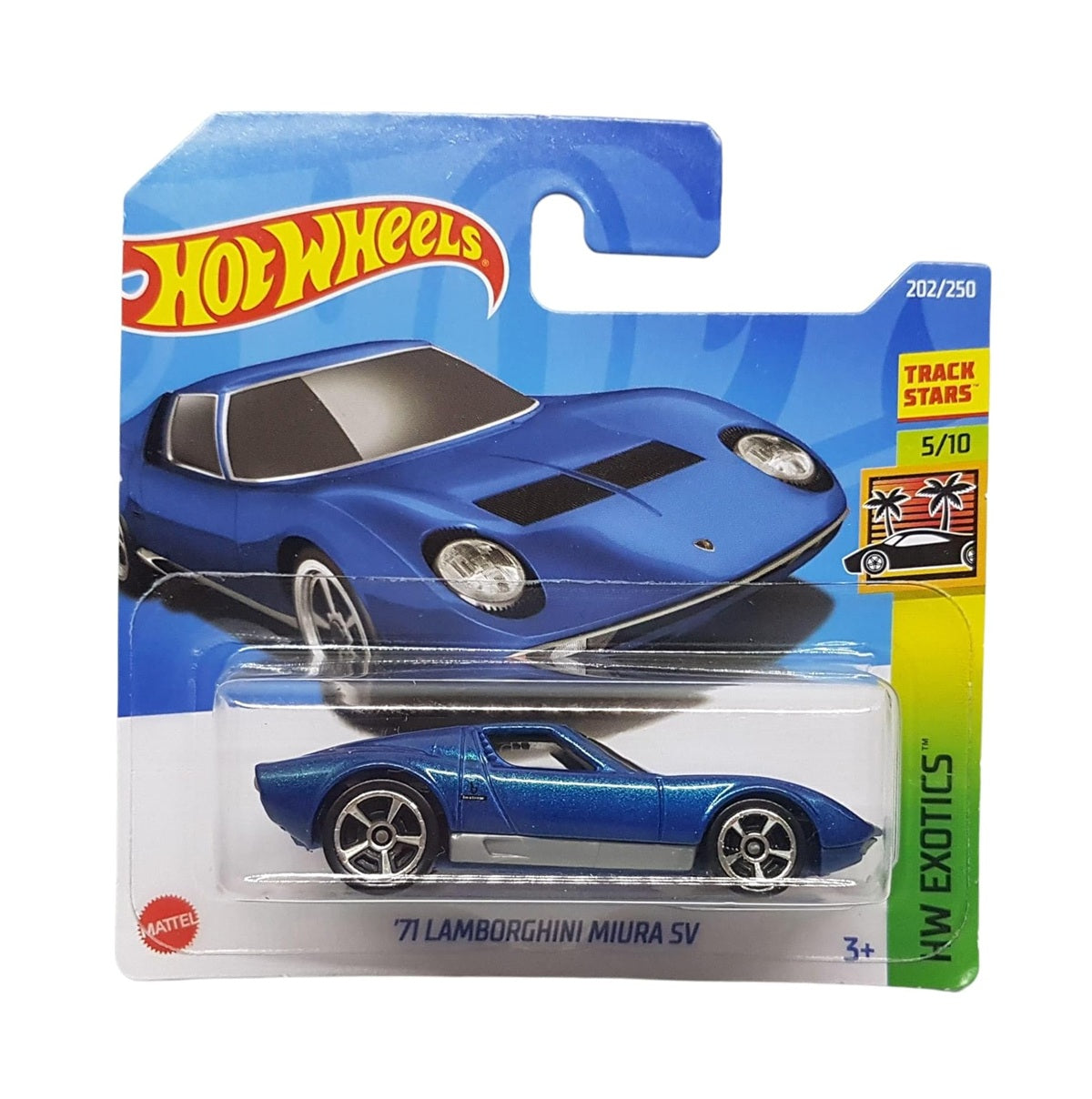'71 Lamborghini Miura Blue - Hot Wheels - Scala 1/64