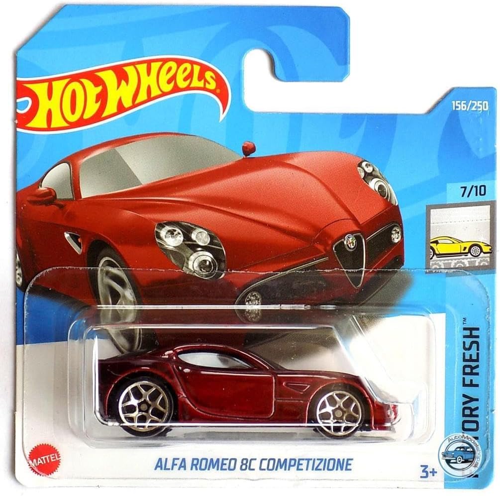 Alfa Romeo 8C Competizione - Hot Wheels - Escala 1/64 Aprox