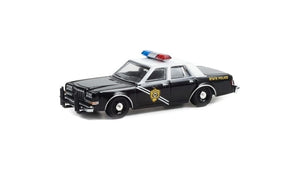 1984 Dodge Diplomat Policía Estatal Thelma &amp; Louise - Greenlight - Escala 1/64