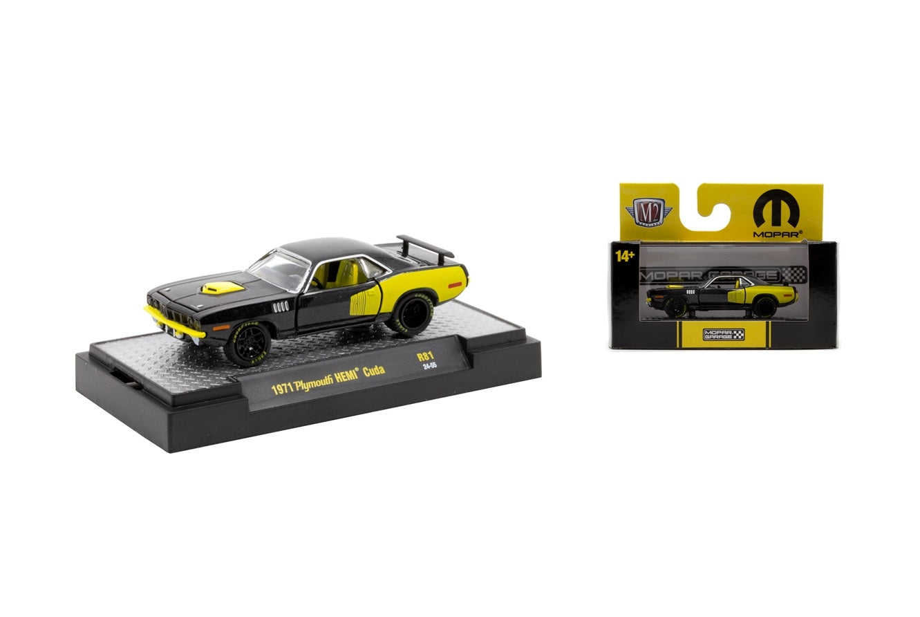 1971 Plymouth HEMI Cuda - M2 Machines - Scala 1/64
