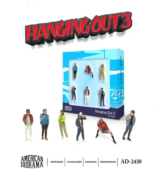 Hanging Out 3 - American Diorama - Scala 1/64 AD-2430