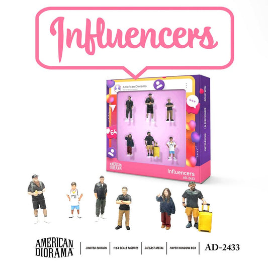 Influencers Set - American Diorama - Scala 1/64 AD-2433