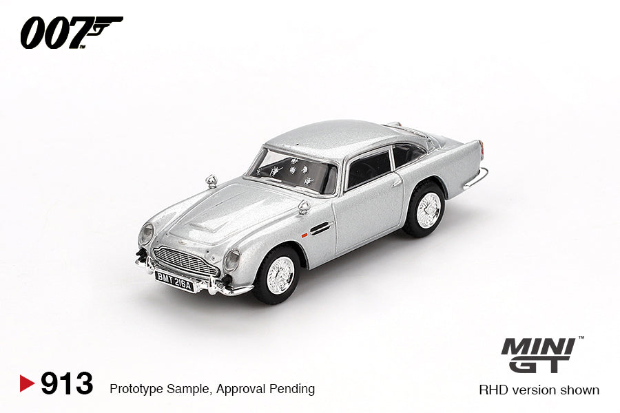 Aston Martin DB5 Skyfall movie 007 James Bond - Mini GT - Scala 1/64 MGT00913-007TC  Chinese Packaging