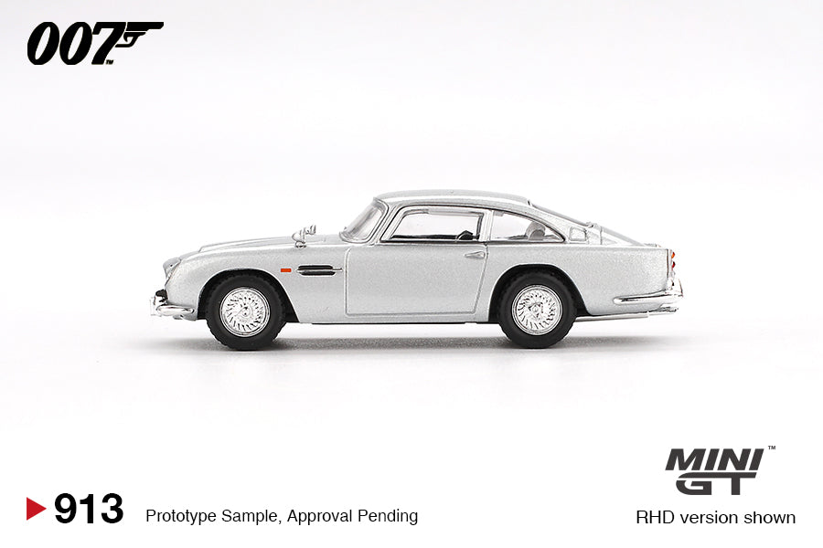 Aston Martin DB5 Skyfall movie 007 James Bond - Mini GT - Scala 1/64 MGT00913-007E  English Packaging