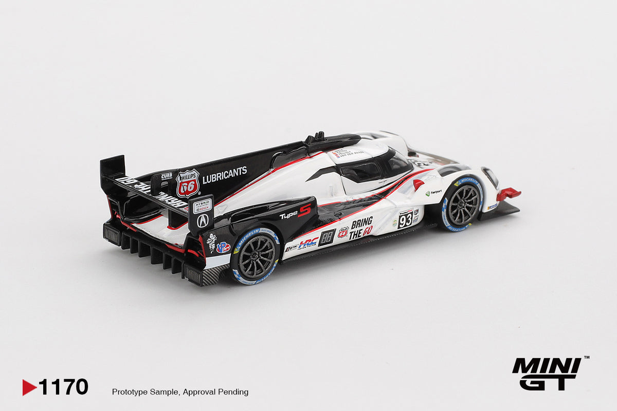 Acura ARX-06 GTP #93 Acura Meyer Shank Racing Daytona 24 Hrs 2025 - Mini GT - Scala 1-64 MGT01170-L